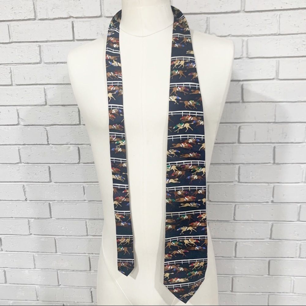 Alynn Neckwear Men’s At The‎ Rail Navy Blue Tie